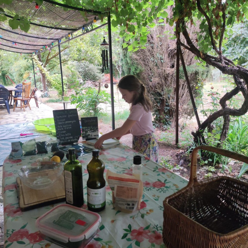 Activité Spiruline du Mas Eole